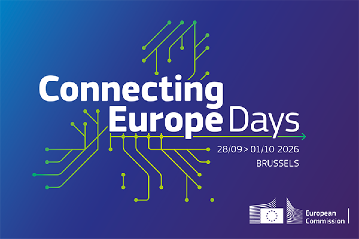 Connecting Europe Days 2026 en Bruselas, del 28 de septiembre al 1 de octubre